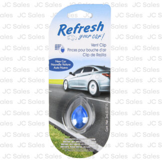 Refresh Your Car Air Freshener Vent Clip New Car 1 Ct