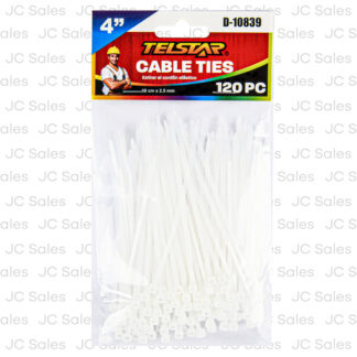 Dynamik Nylon Cable Ties 4 In 120 Pc