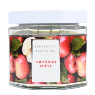Scented 3-Wick Candle Orchard Apple 14.5 Oz