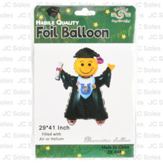 Hg Foil Balloon Graduate Doctor 29 X 41 In