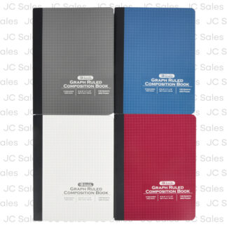 Bazic Graph Ruled Composition Book 200 Pg Asst Color
