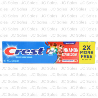 Crest Plus Toothpaste Cinnamon Expressions 2.3 Oz