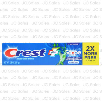 Crest Plus Premium Toothpaste Scope Dual Blast 2.3 Oz