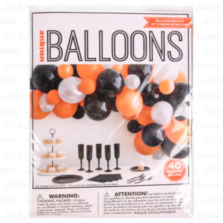Hh Halloween Balloon Arch Kit 40Pc