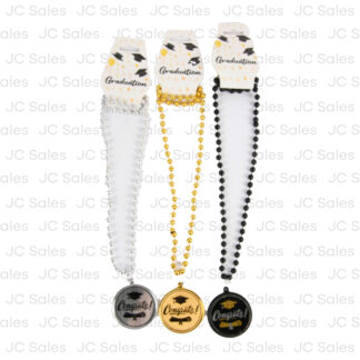 Hg Graduation Necklace W/Asst Colors