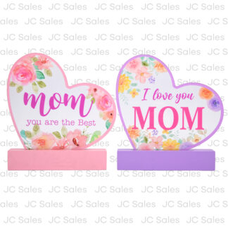 Hm Mothers Day Table Deco W/Assted