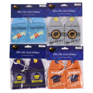 Hg Graduation Gift Card Holder 2Pk