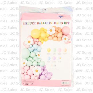 Daisy Delux Balloon Garland Kit Pastel Colors
