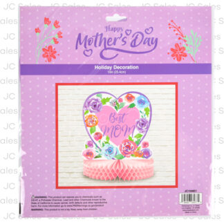 Hm Mothers Day Honeycomb Centerpiece 10"