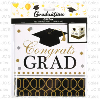 Hg Graduation Card Box 7"X7"X7"