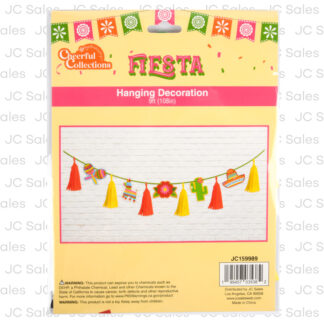 Fiesta Summer Garland 9Ft W/Cutouts