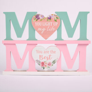 Hm Mother'S Day Stand Deco - 34X12X3Cm