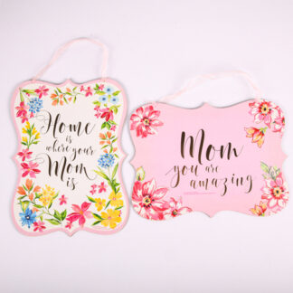 Hm Mother'S Day Wall Deco 19.5X26.7X0.3Cm