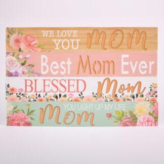 Hm Mother'S Day Stand Deco 34.5X5.8X2Cm