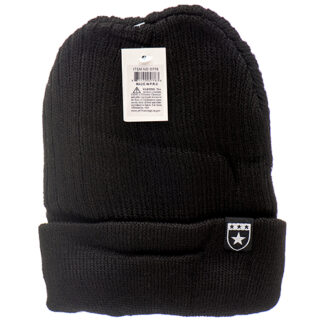 Hw Winter Beanie W/Fur Black