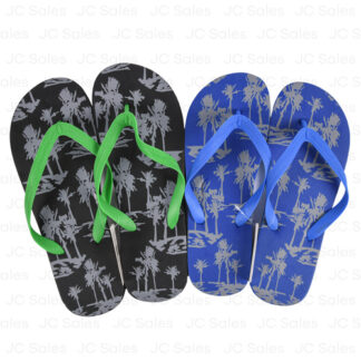 Hs Palm Trees Mens Sandals Asst Sizes