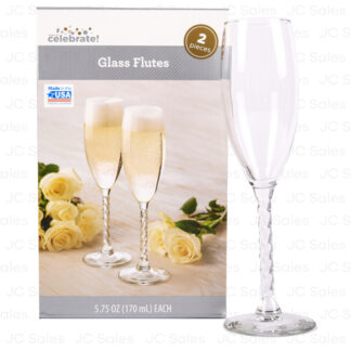 Champagne Flute Libby Glass 2-Pc