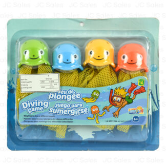 Hs Toy Diving Octopus 4Pc