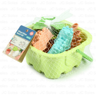 Hs Toy Beach Set 7 Pc Wheat Straw