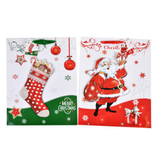 Hx Gift Bag Bell Md Asst Design