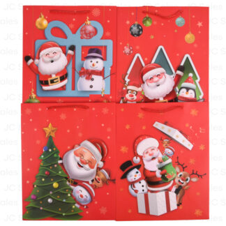 Hx Gift Bag Bell Md Asst Design