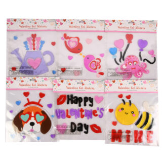 Hv Gel Sticker Valentine Asst