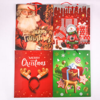 Hx Gift Bag Deers Md Asst Design