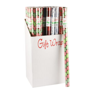 Hx Christmas Gift Wrap 30 Sq Ft
