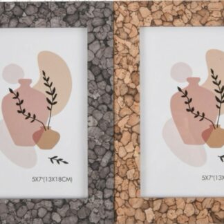 Photo Frame 5 X7 In Faux Rock Finish Asst