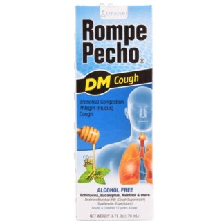 Rompe Pecho Dm-Cough Syrup 6Foz