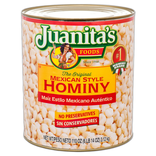 Juanita'S Hominy 110 Oz
