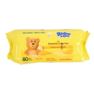 Ricitos De Oro Baby Wipes 80Ct