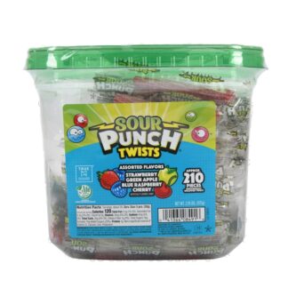 Am Sour Punch Twists 210Ct
