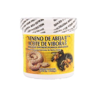 Ointment Veneno D'Abeja Aceite De Vibora 5Oz