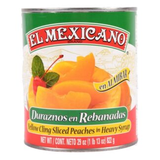 El Mexicano Sliced Peaches 29Z