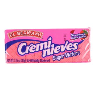El Mexicano Straw. Creminieves Wafer 7.5Z