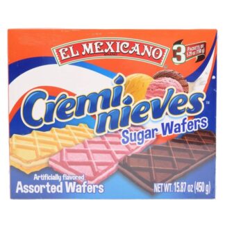 El Mexicano Creminieves Surtido Wafer 15.87Oz