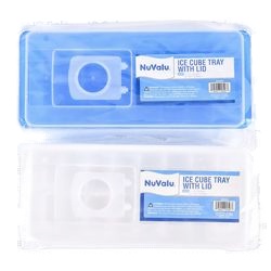 Nuvalu Ice Cube Tray W/Lid 10X4.3X1.7" 98G