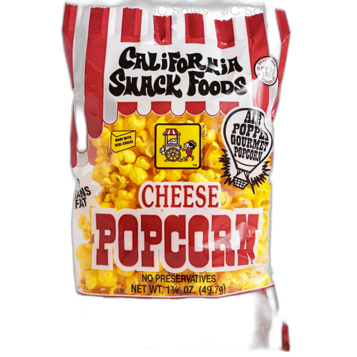California Snacks Cheese Popcorn 1.75 Oz