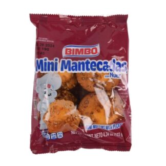 Bimbo Mini Mantecadas Nuez 4.34Z *14D