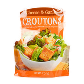 Kitchen Fixins Croutons 5 Oz Cheese & Garlic