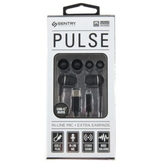 Sentry Usb-C Pulse Earbuds W/Microphone