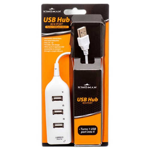 Kingman Usb Hub W/4 Port