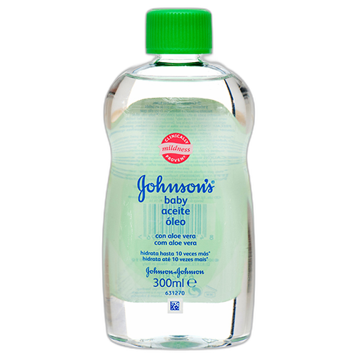 Johnson'S Baby Oil Aloe 300 Ml