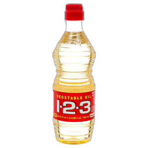 123 Oil 500 Ml Vegetable Oil