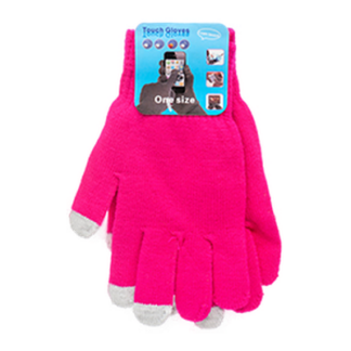 Hw Gloves "Touch Screen" Two Tone Asst Clr