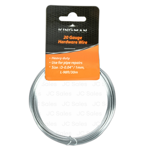 Kingman Hardware Wire 20 Gauge 98'