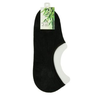 No Show Bamboo Socks Black