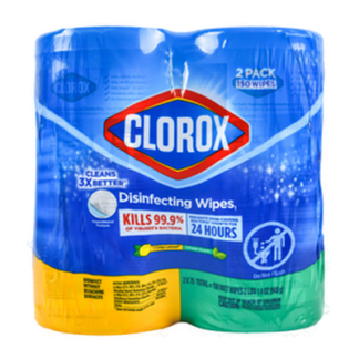 Clorox Disinfecting Wipes 75Ct Crisp Lemon & Fresh Scent