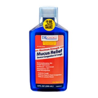 Drx Choice Mucus Relief Severe Congestion 9 Oz